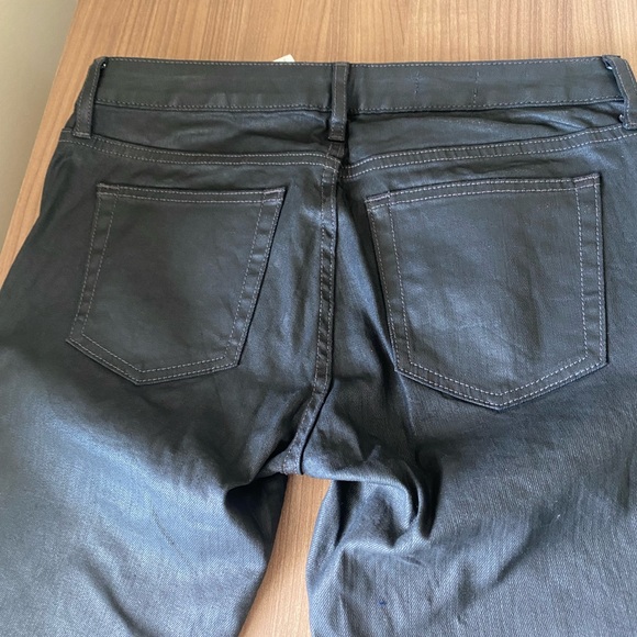 Gap black coated skinny jeans 28 NWT - Picture 3 of 4